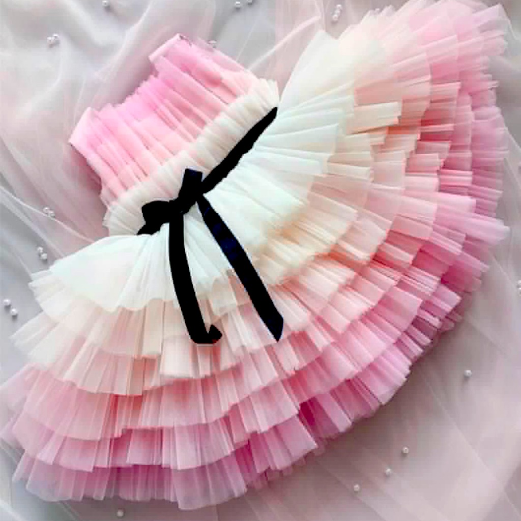 Baby Girl Tule Ombre Dress